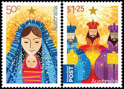 AUSTRALIE - No�l,Rois Mages 09 2v - 3.20�