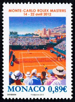 MONACO - Tennis Rolex Master 2012 1v - 1.80